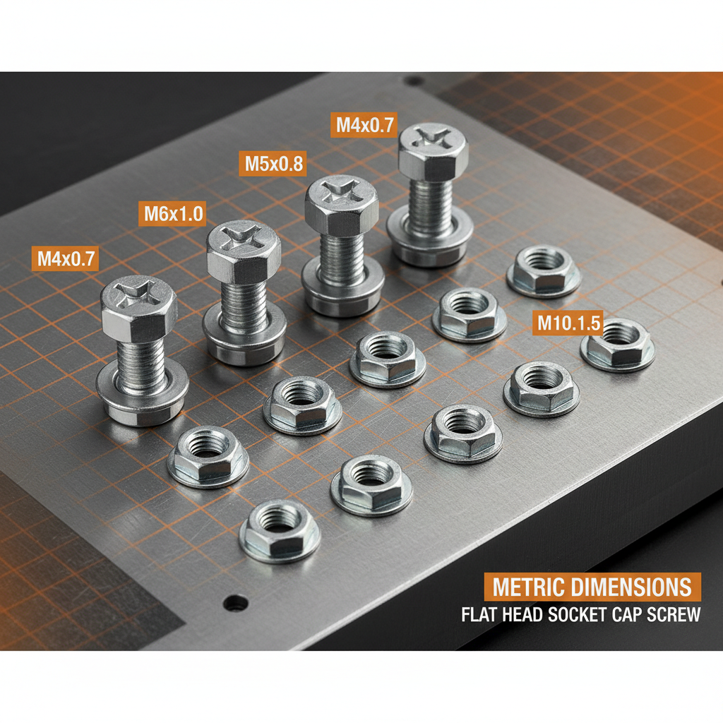 Comprehensive Guide to Flat Head Socket Cap Screw Dimensions Metric and Selection