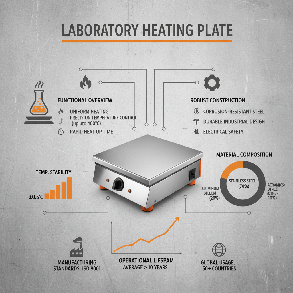 laboratory stainless steel heating plate