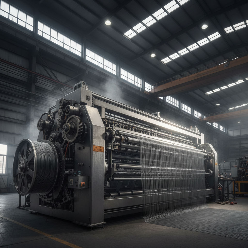 stainless steel wire mesh making machine