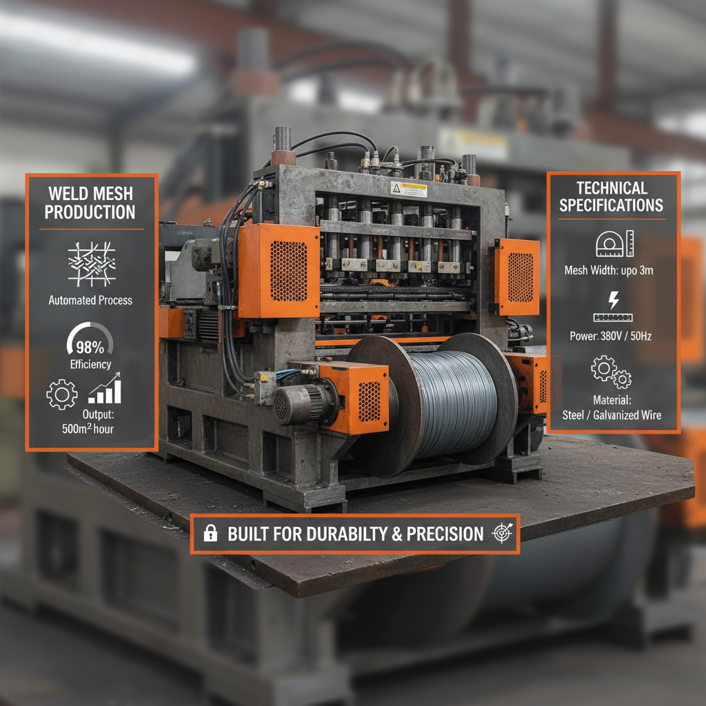 weld mesh making machine