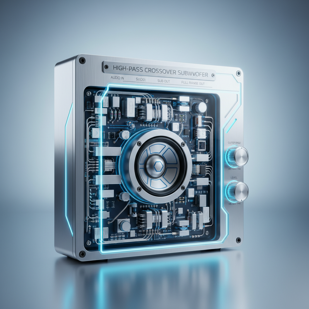 high pass crossover subwoofer