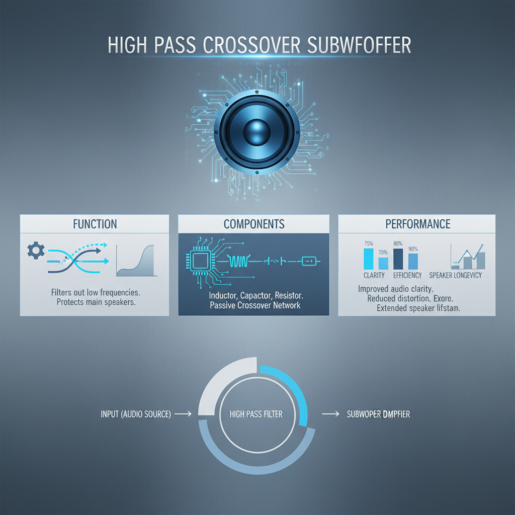 high pass crossover subwoofer