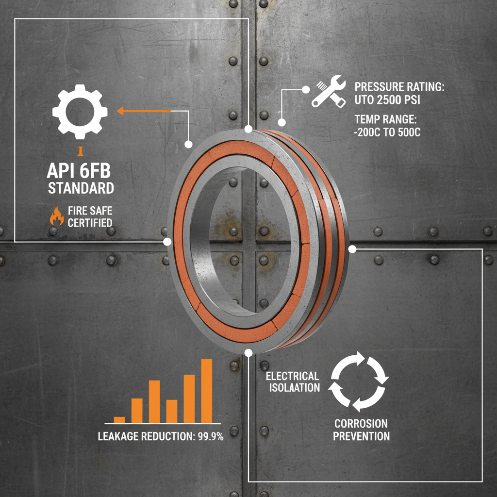 API 6FB insulation gasket