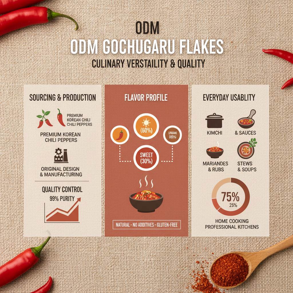 odm gochugaru flakes