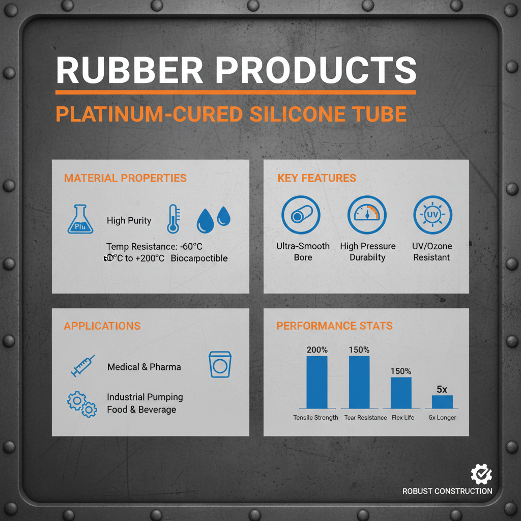 Platinum-Cured Silicone Tube