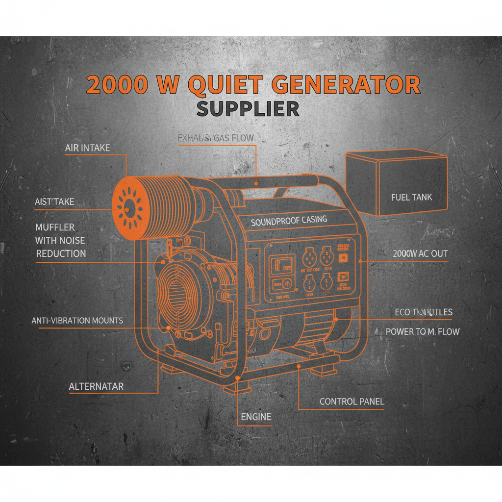 2000 watt quiet generator Supplier