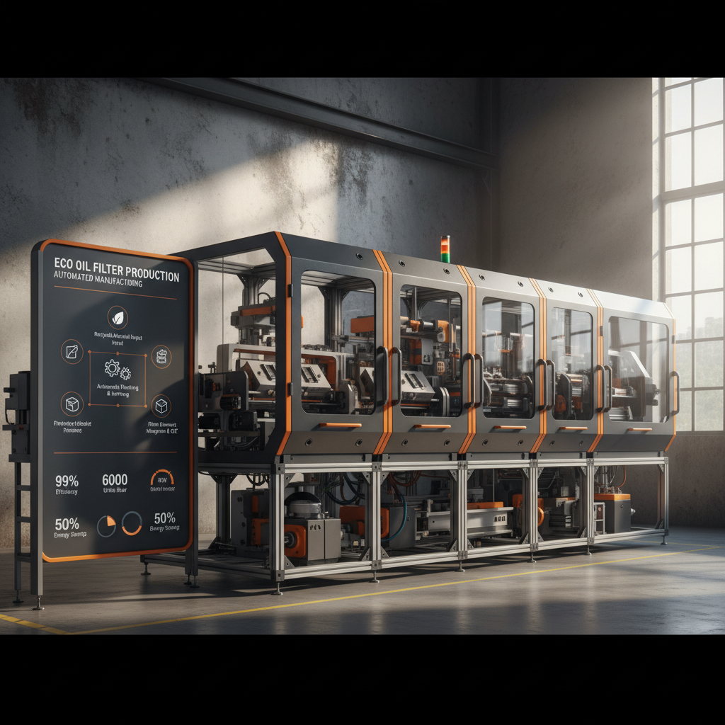 Advanced Eco Oil Filter Making Machine Solutions for Sustainable Filtration