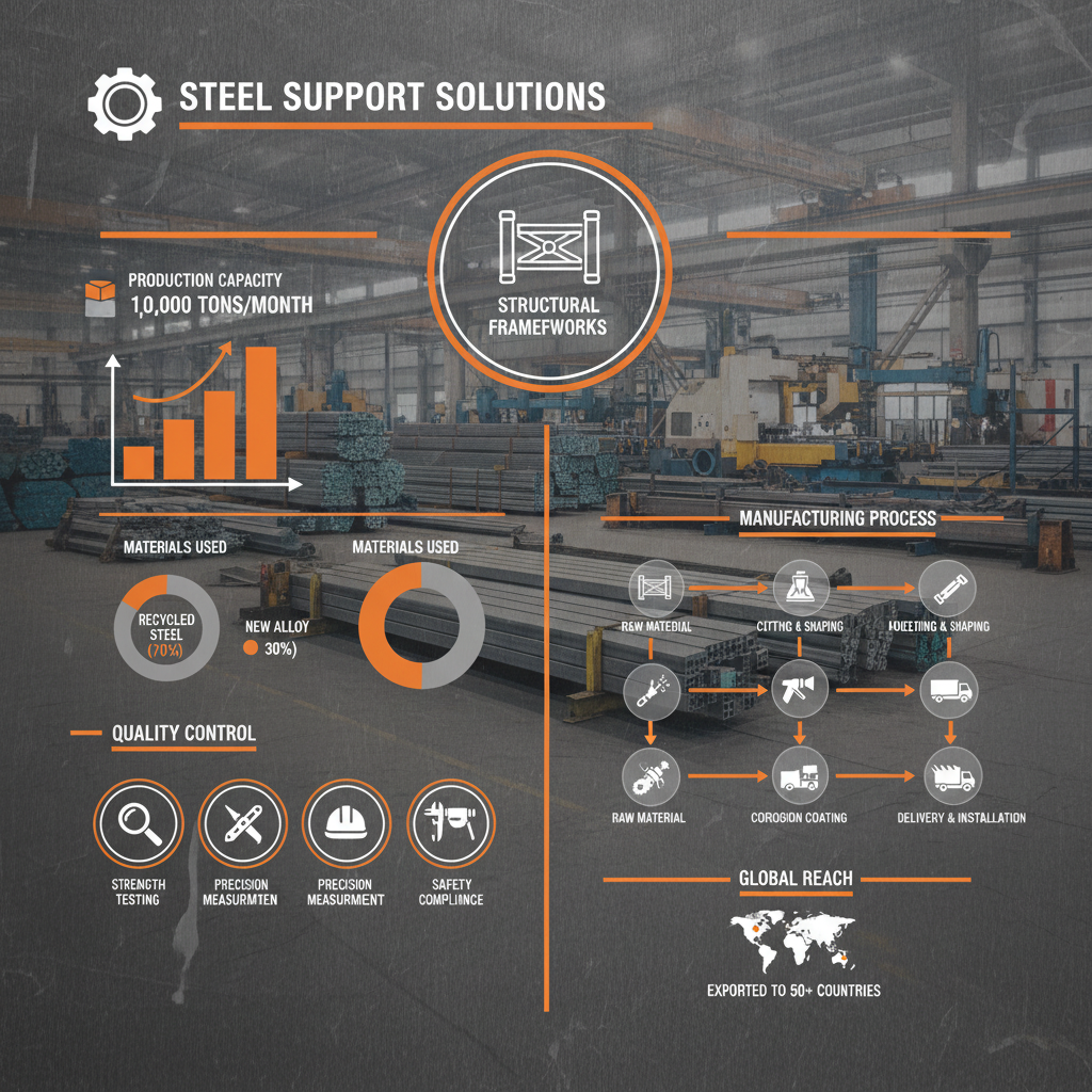 steel support Factory