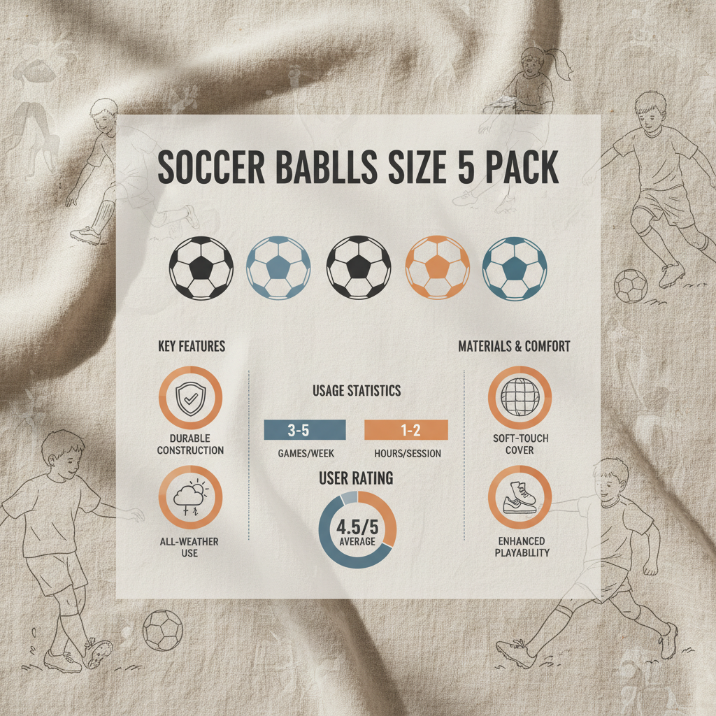 Comprehensive Guide to Choosing the Best Soccer Balls Size 5 Pack for Your Needs