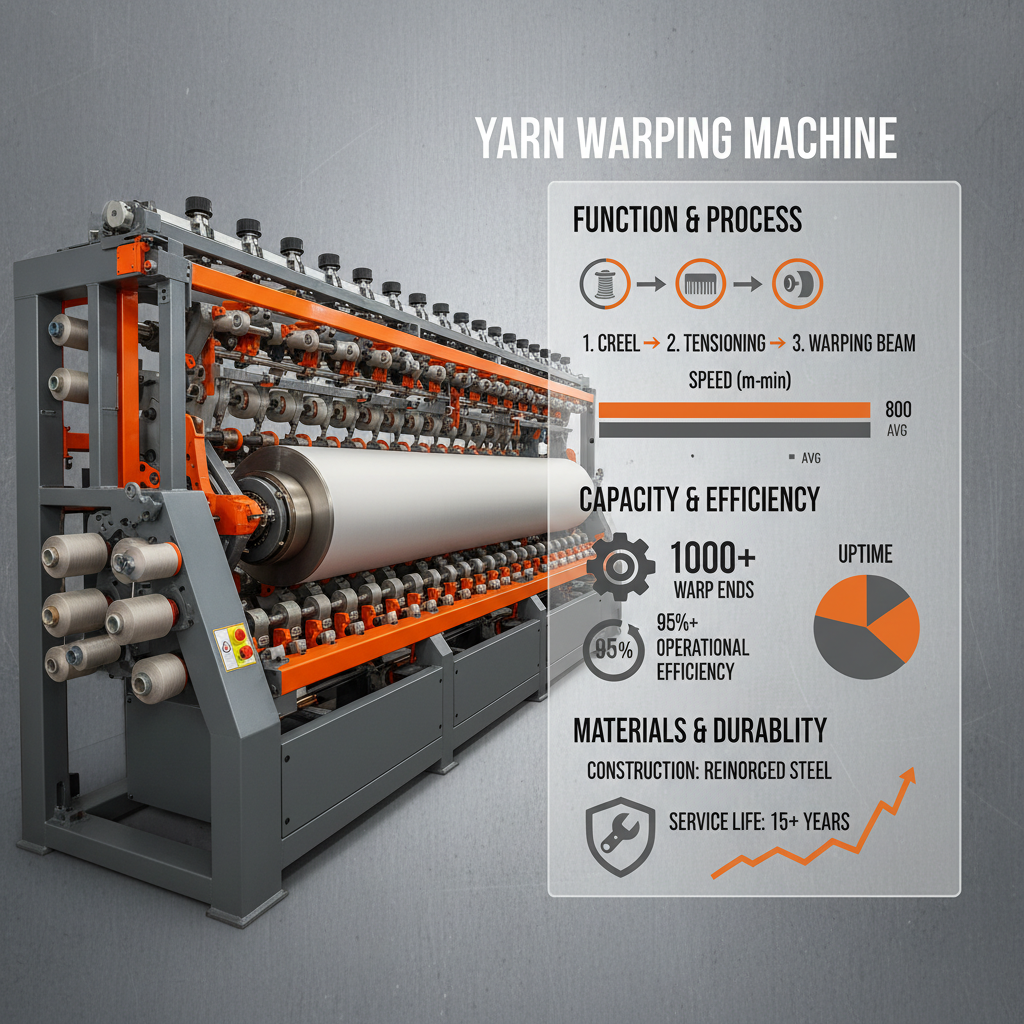 Comprehensive Guide to Yarn Warping Machines and Textile Production