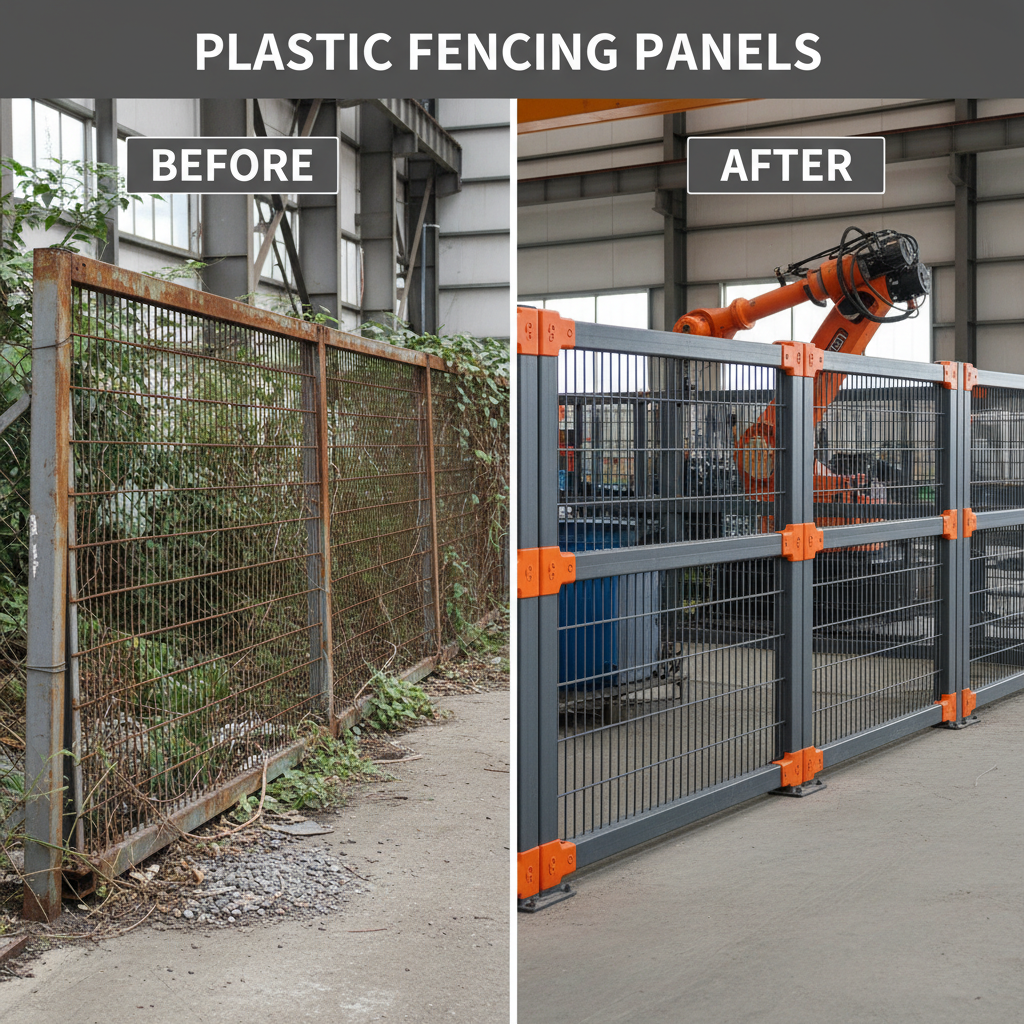 Plastic Fencing Panels