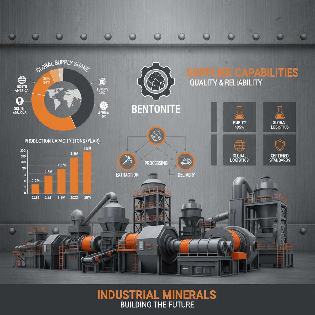 Choosing the Right Supplier Bentonite for Optimal Industry Performance