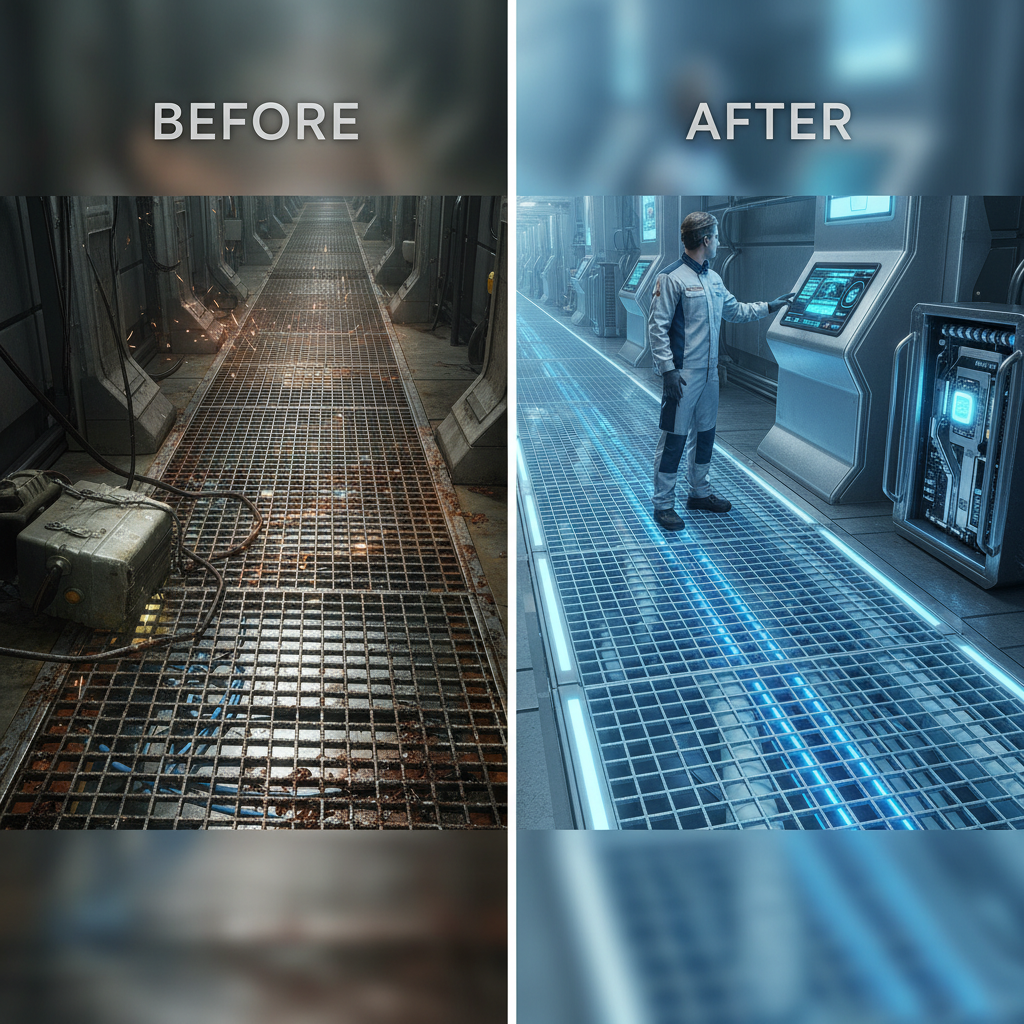 fibreglass walkway grating