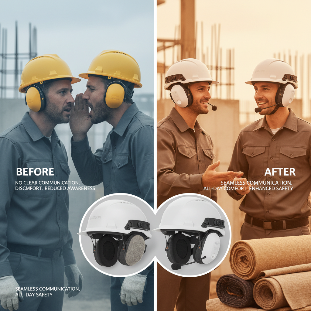 Revolutionizing Construction Safety with the Advanced Safety Helmet with Communication System