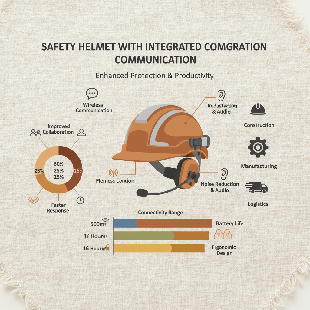Revolutionizing Construction Safety with the Advanced Safety Helmet with Communication System
