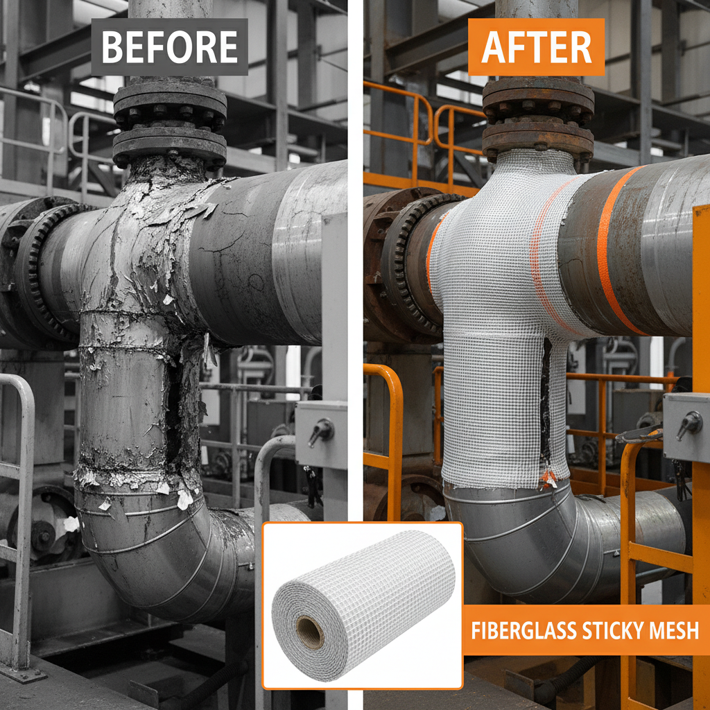 Fiberglass Sticky Mesh Revolutionizing Construction and Repair Projects