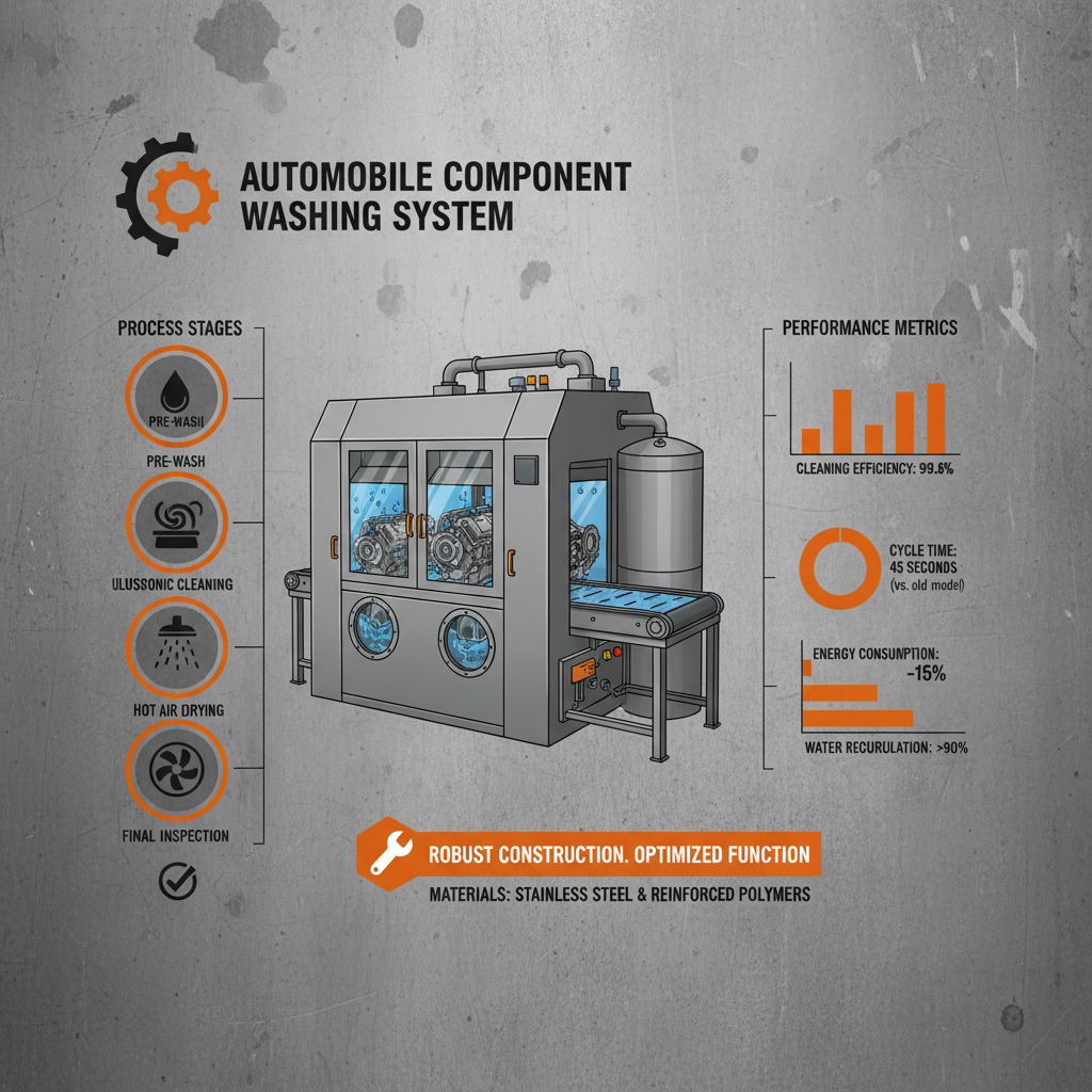 Automobile Component Washing Machine Solutions for Enhanced Manufacturing Quality