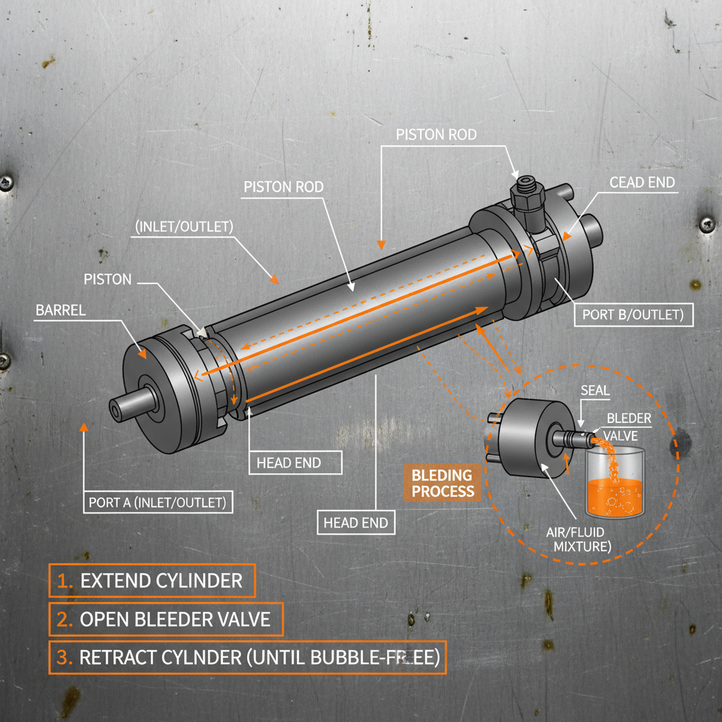 Achieving High Quality Hydraulic Cylinder Bleeding for Optimal Performance