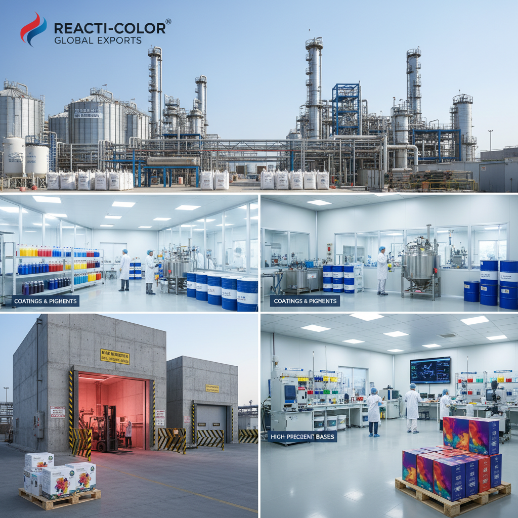 Choosing the Right Reactive Dyes Exporter for Quality and Sustainability