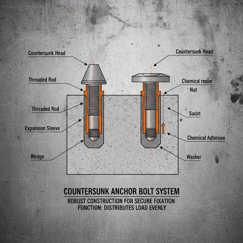 The Critical Role of Countersunk Anchor Bolts in Modern Infrastructure and Construction