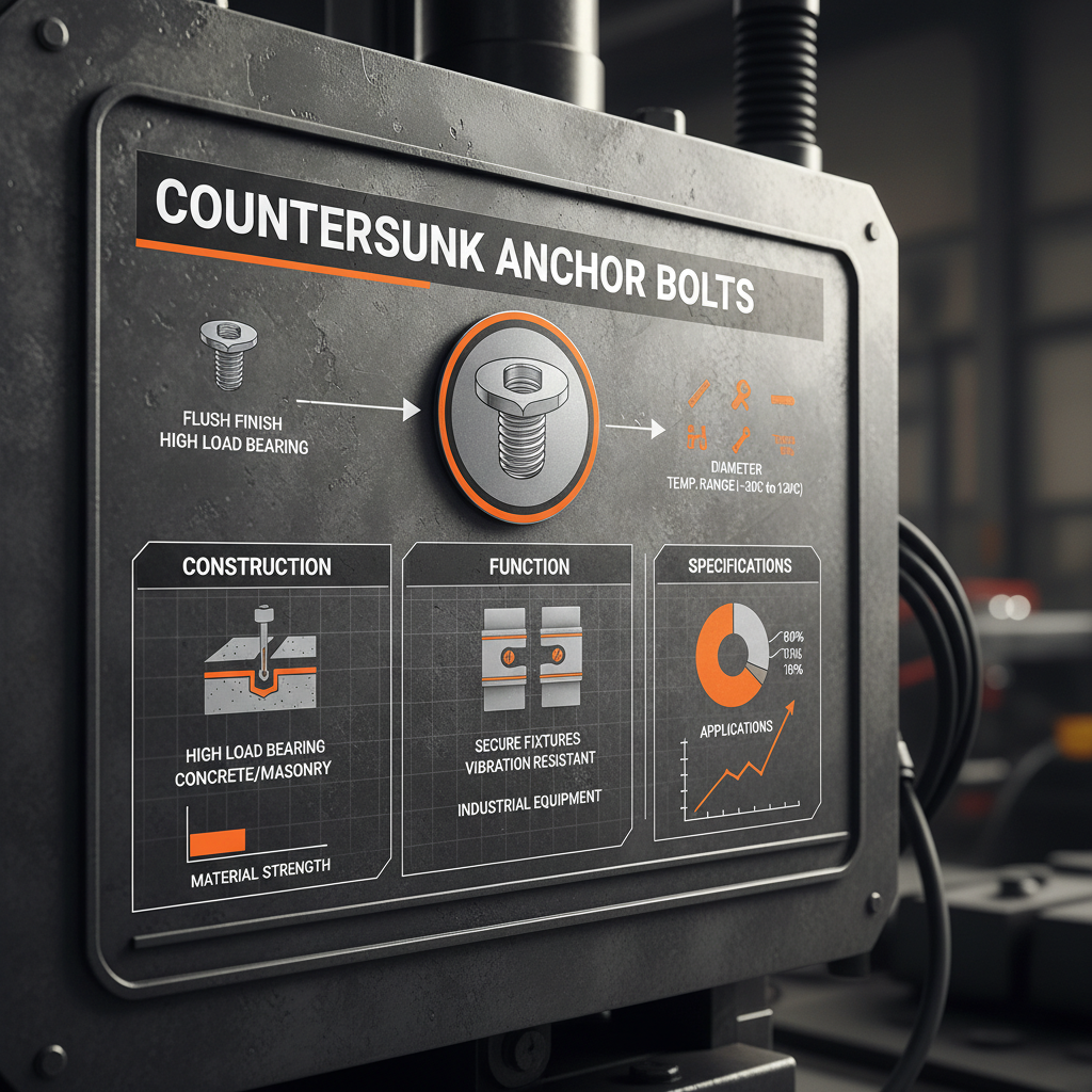 The Critical Role of Countersunk Anchor Bolts in Modern Infrastructure and Construction