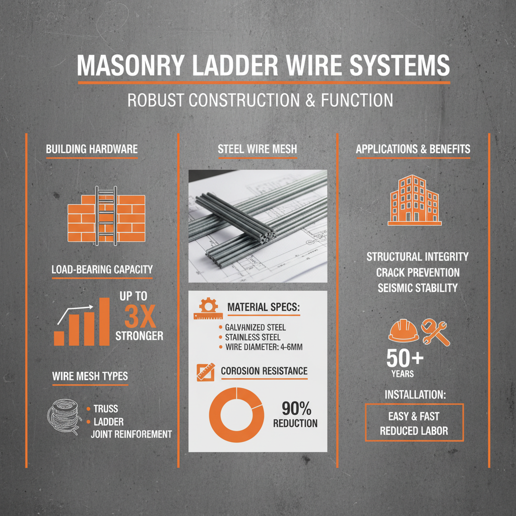 Elevating Construction Efficiency with Masonry Ladder Wire Systems