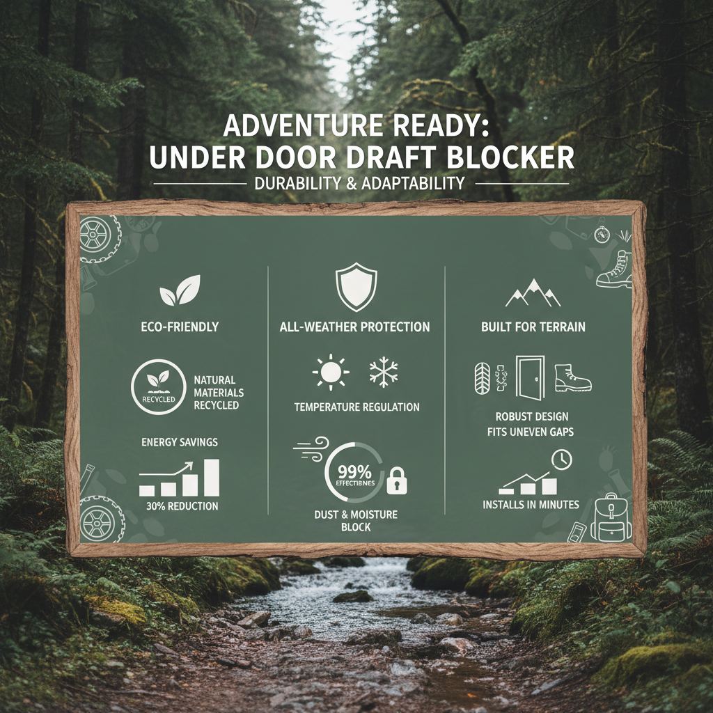 Effective Under Door Draft Blocker Solutions for Energy Efficiency