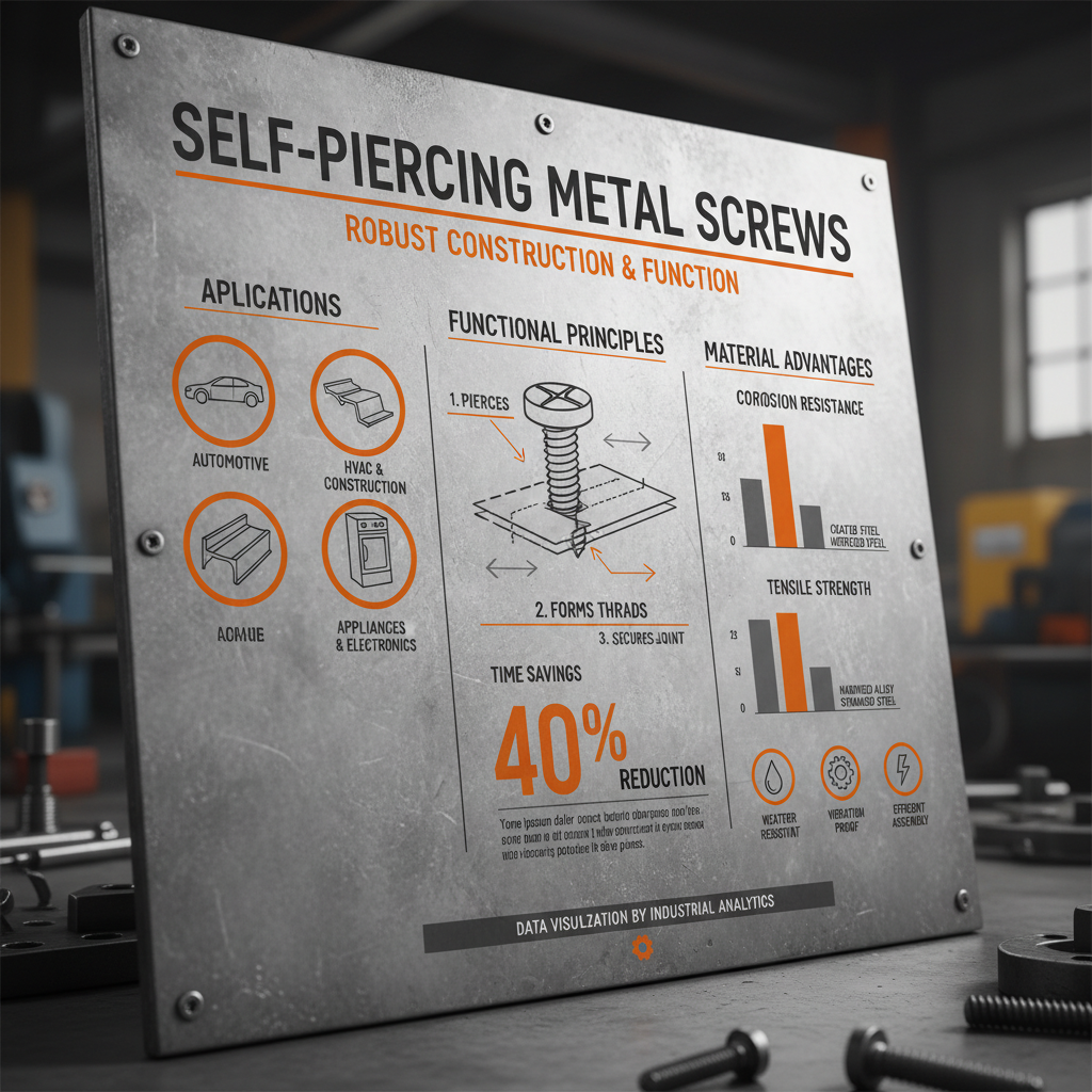 The Advantages of Self Piercing Metal Screws in Modern Construction and Beyond