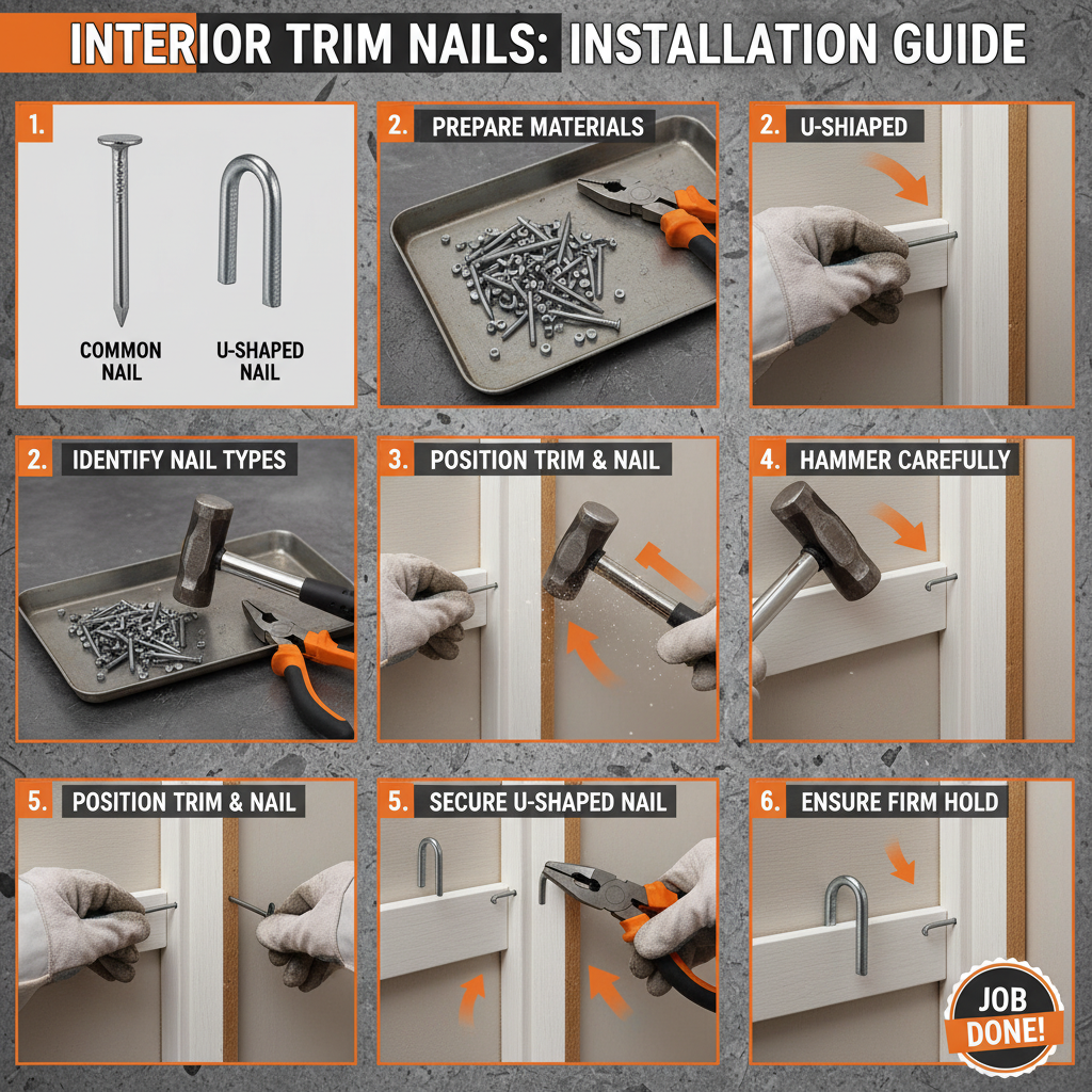 Choosing the Right Interior Trim Nails for Flawless Finishing Results