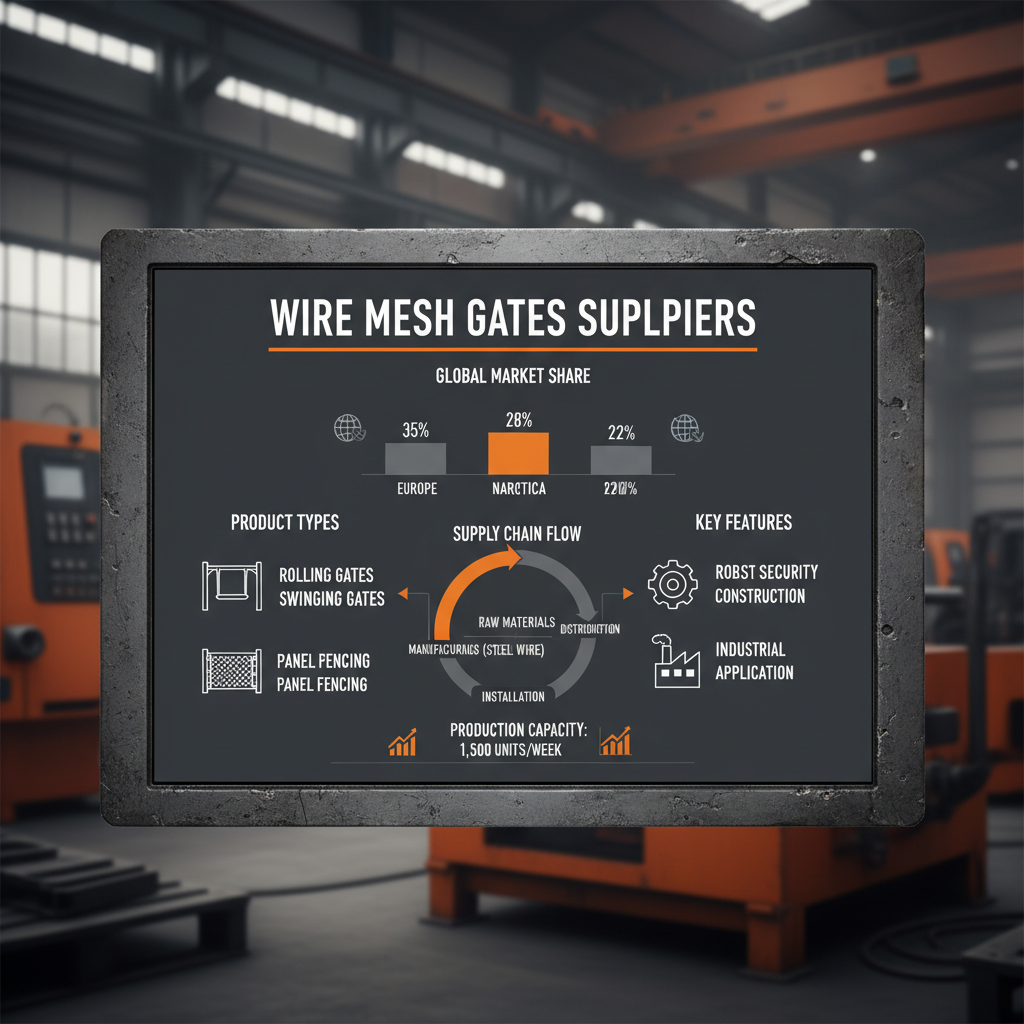 Dependable Wire Mesh Gates Suppliers for Construction Site Security Solutions