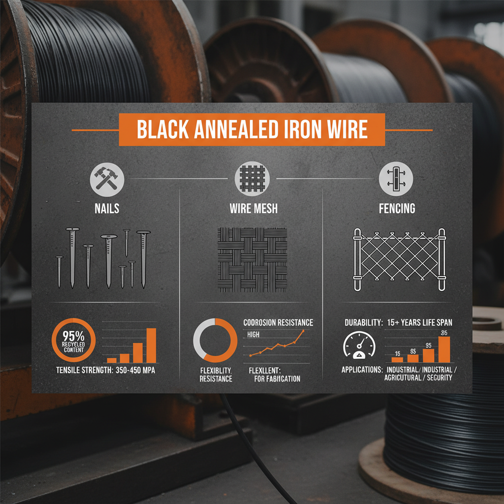 Understanding Black Annealed Iron Wire Its Applications and Global Demand