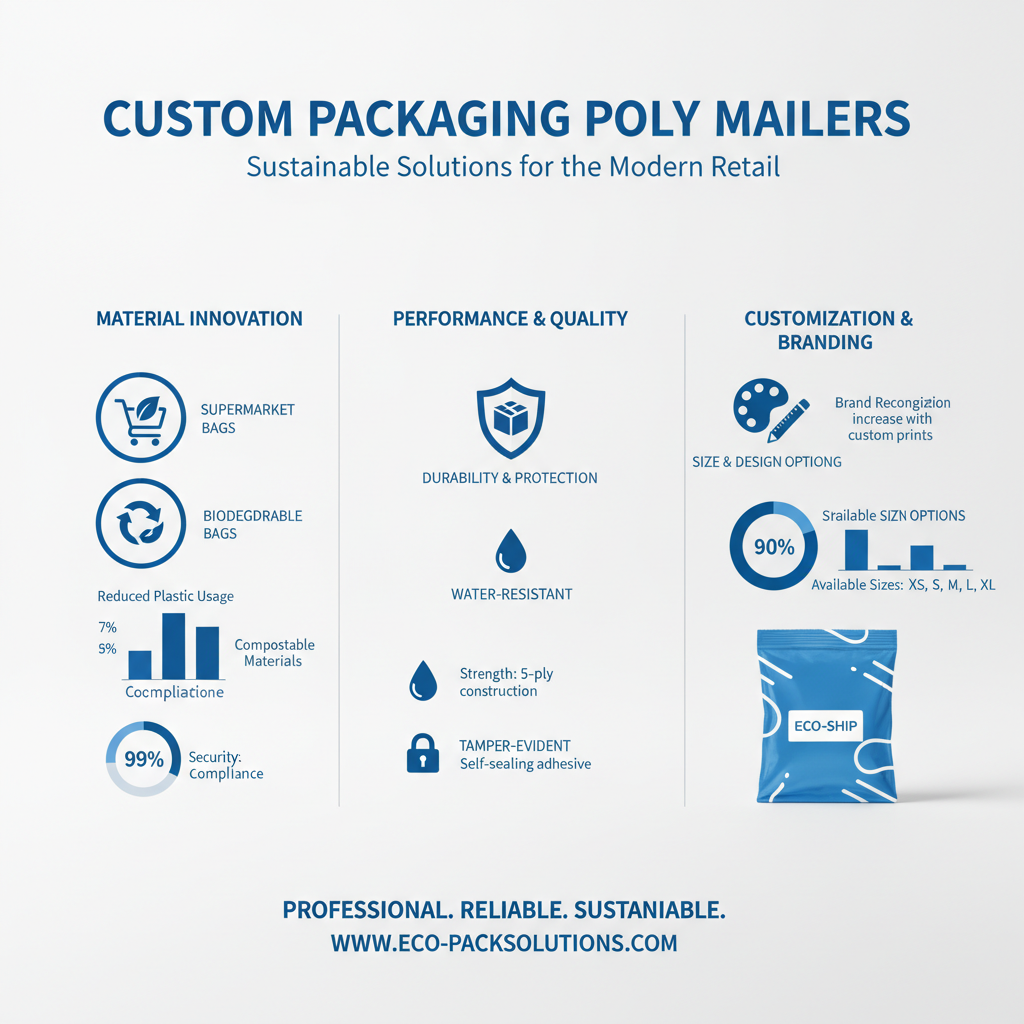 Optimizing Efficiency and Cost Control with Custom Packaging Poly Mailers