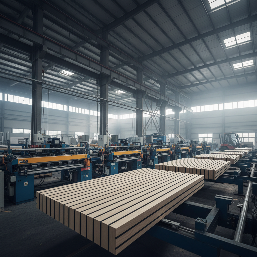 Grooved Acoustic Panel Revolutionizing Modern Construction and Interior Design