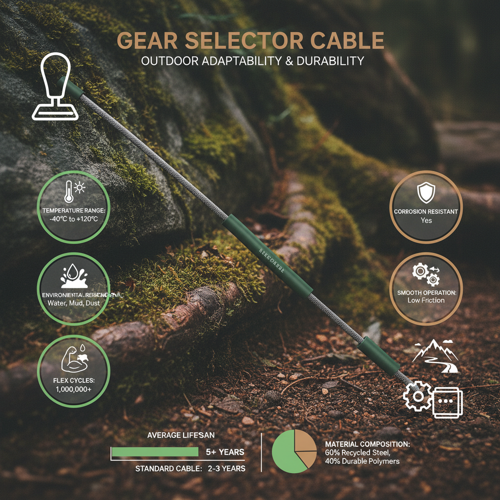 Reliable Gear Selector Cable Solutions for Optimal Machinery Performance