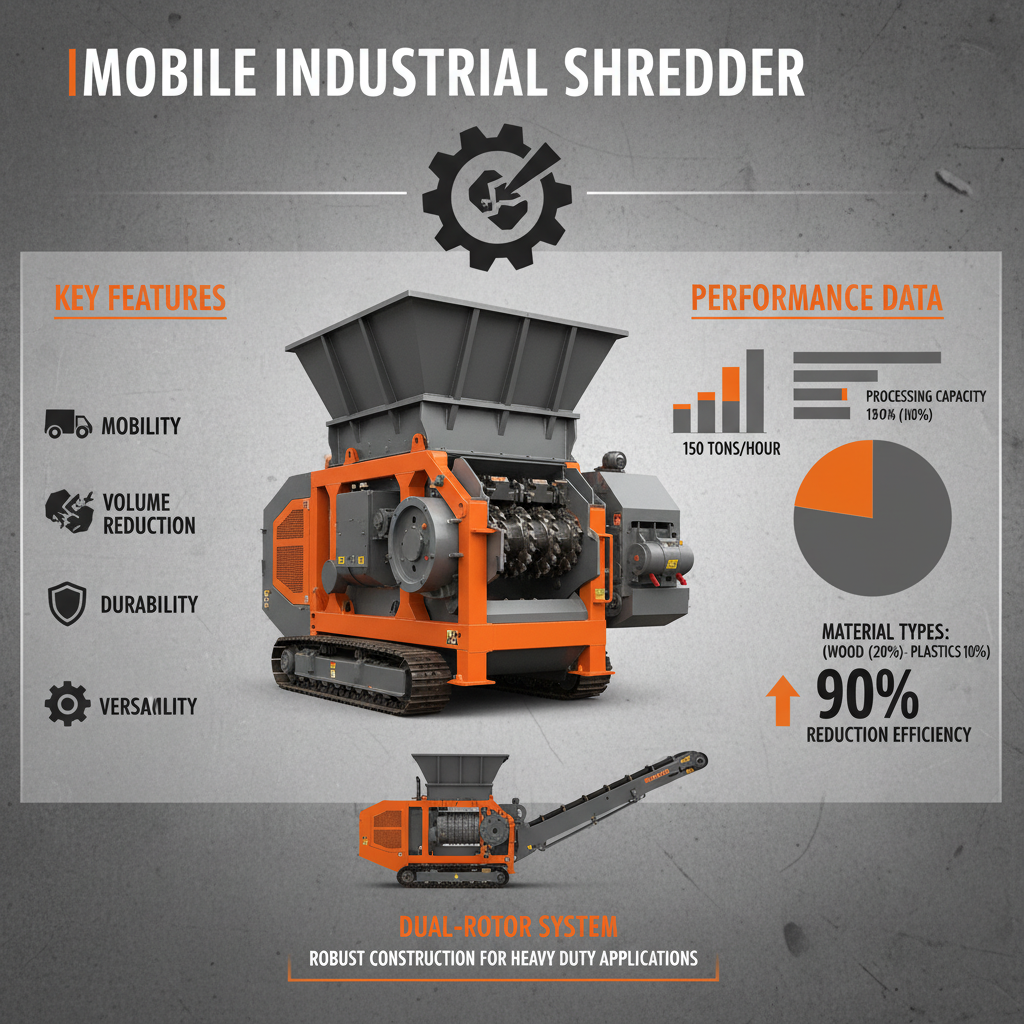 Mobile Industrial Shredder Revolutionizing On Site Material Processing