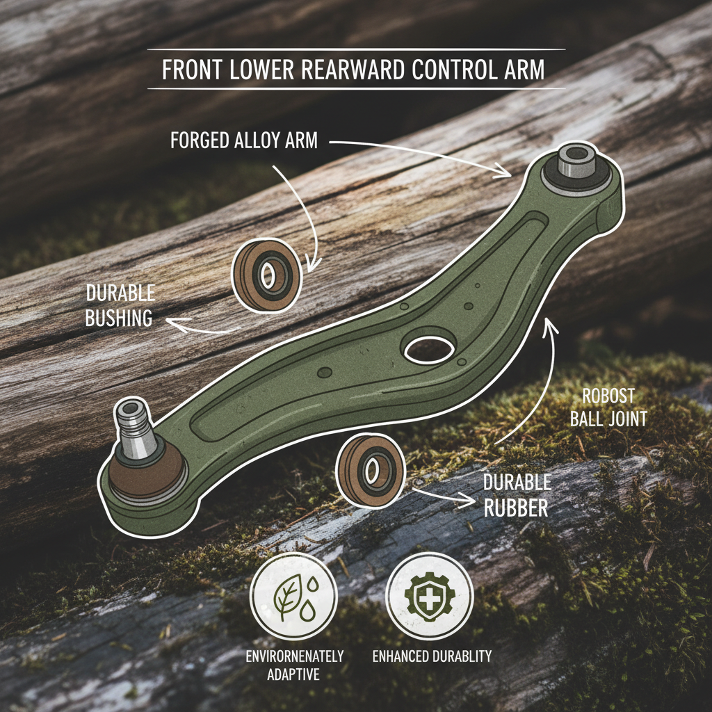 Durable Front Lower Rearward Control Arm Solutions for Vehicle Reliability