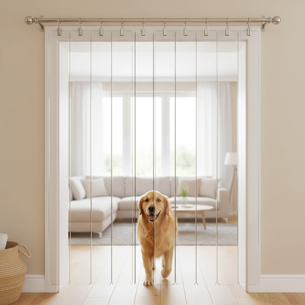 Maximize Efficiency with Durable Magnetic Strip Door Curtain Solutions