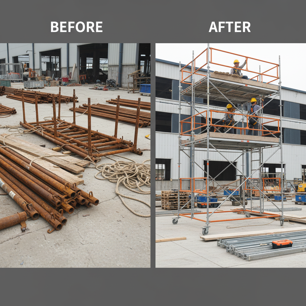 Robust Frame Scaffold Components for Efficient and Safe Construction Projects