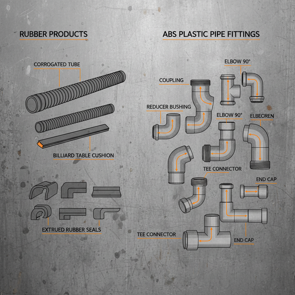 Reliable abs plastic pipe fittings for Modern Construction and Industrial Solutions