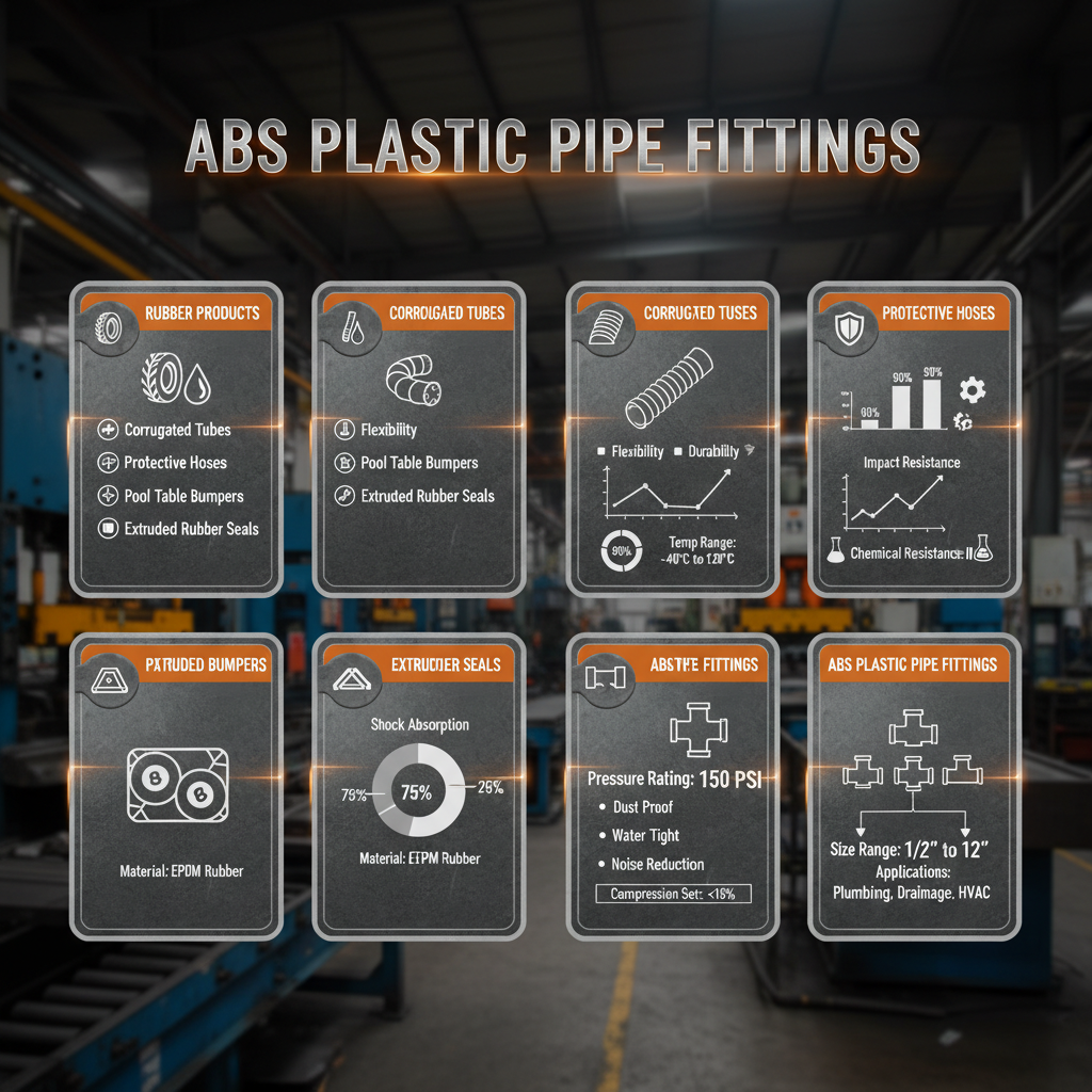 Reliable abs plastic pipe fittings for Modern Construction and Industrial Solutions