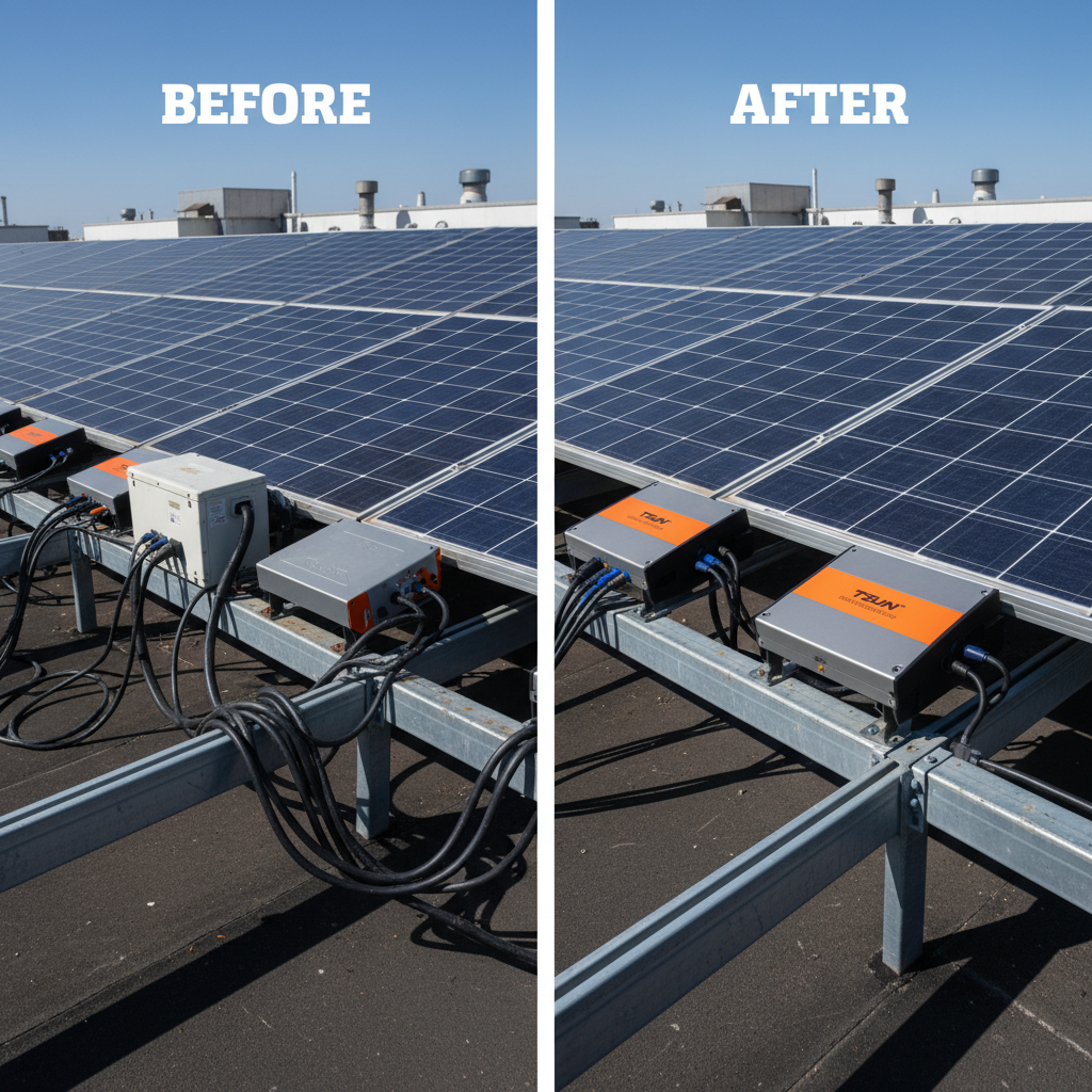 Quality Tsun Gen3 Microinverter Ms600ms700ms800 Revolutionizing Construction Power Solutions