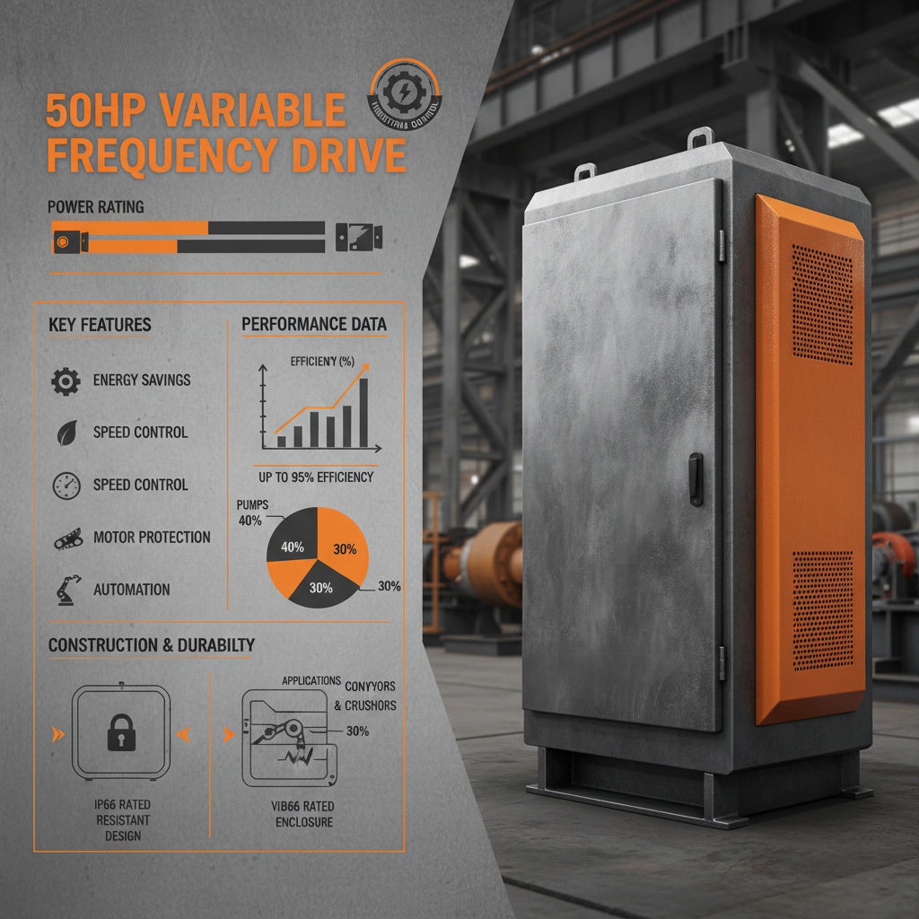 Reliable 50hp VFD Solutions for Enhanced Construction Productivity
