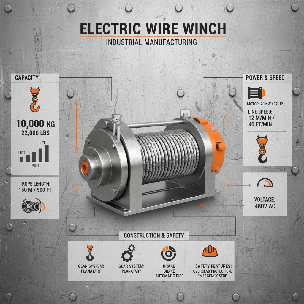 The Indispensable Electric Wire Winch for Modern Construction and Safety