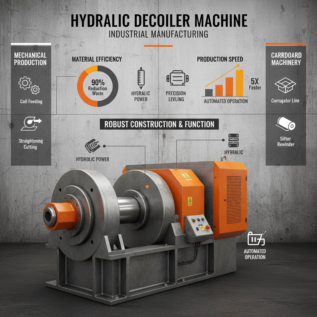 Optimizing Steel Coil Processing with a Reliable Hydraulic Decoiler Machine