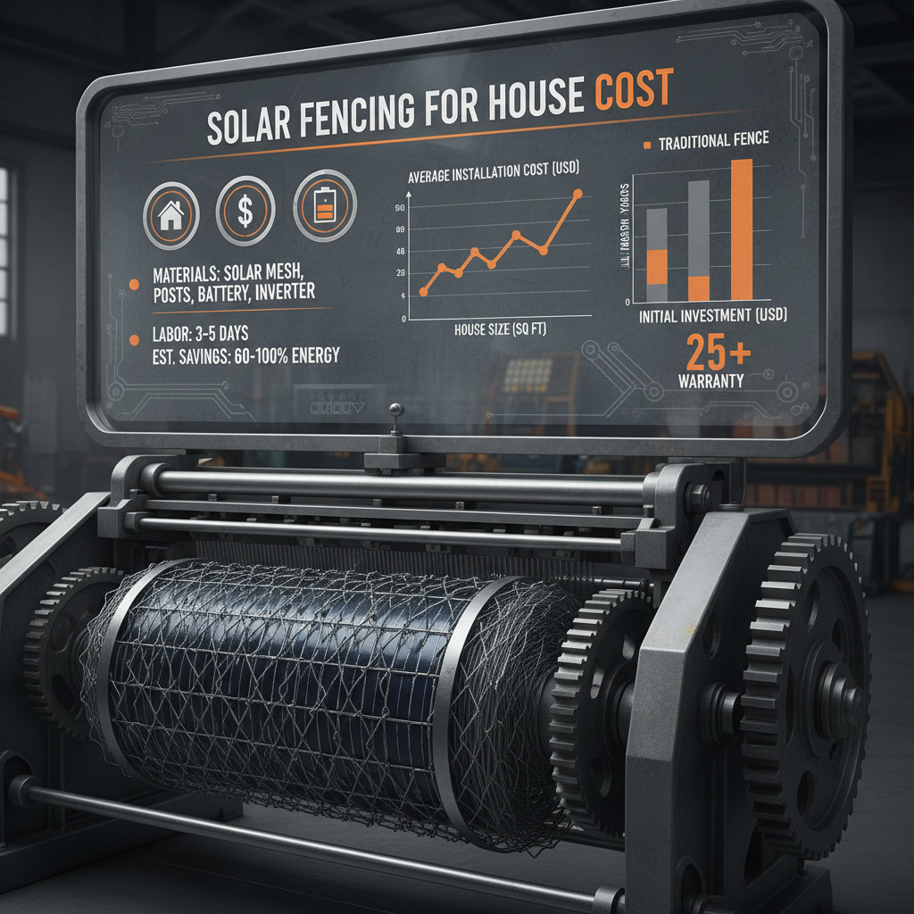 Comprehensive Guide to Solar Fencing for House Cost and Effective Security Solutions