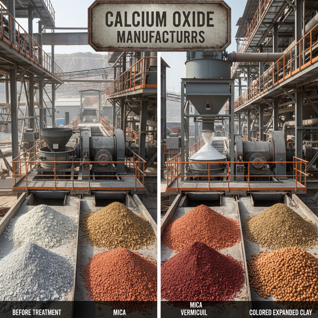 Exploring Leading Calcium Oxide Manufacturers and Their Industry Impact