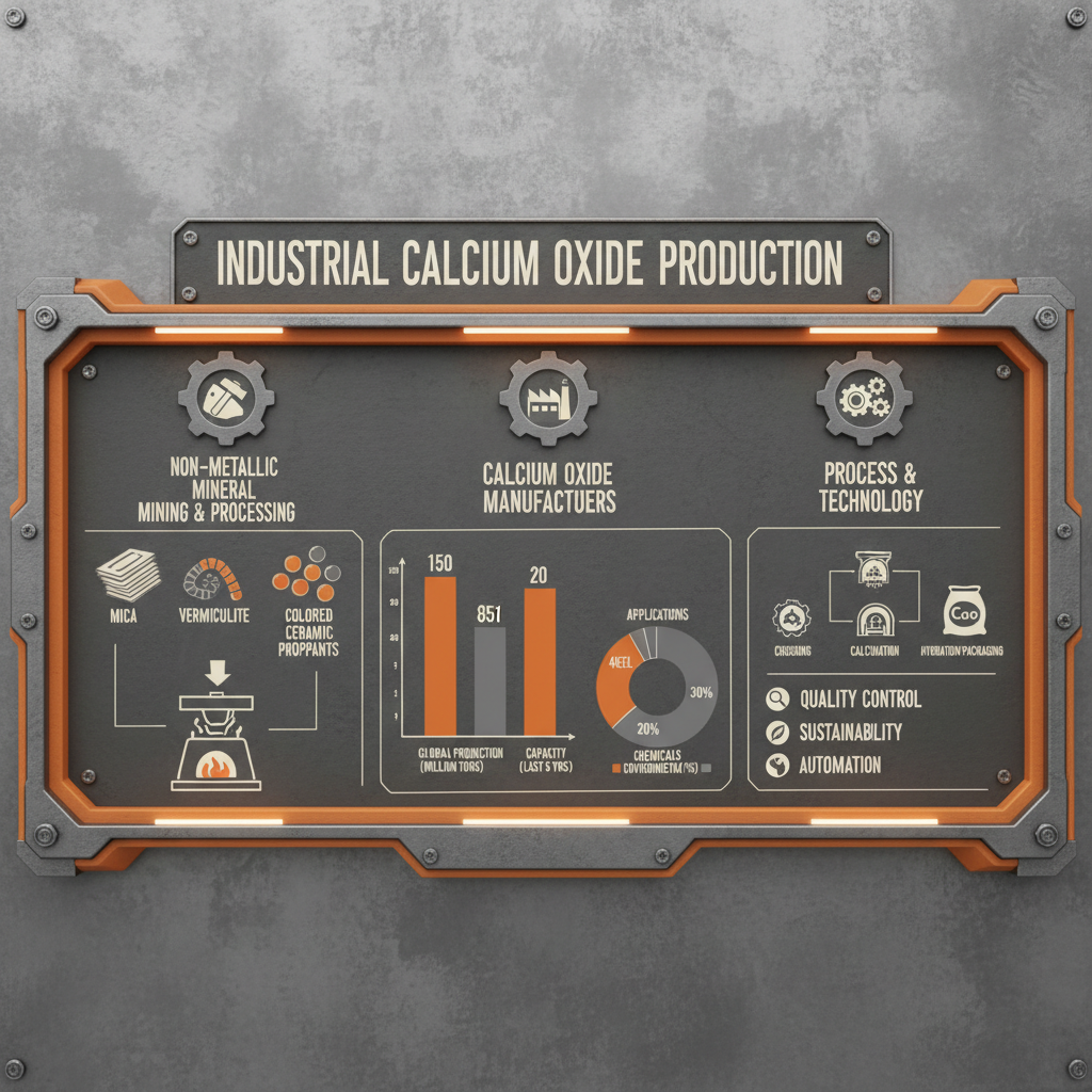 Exploring Leading Calcium Oxide Manufacturers and Their Industry Impact