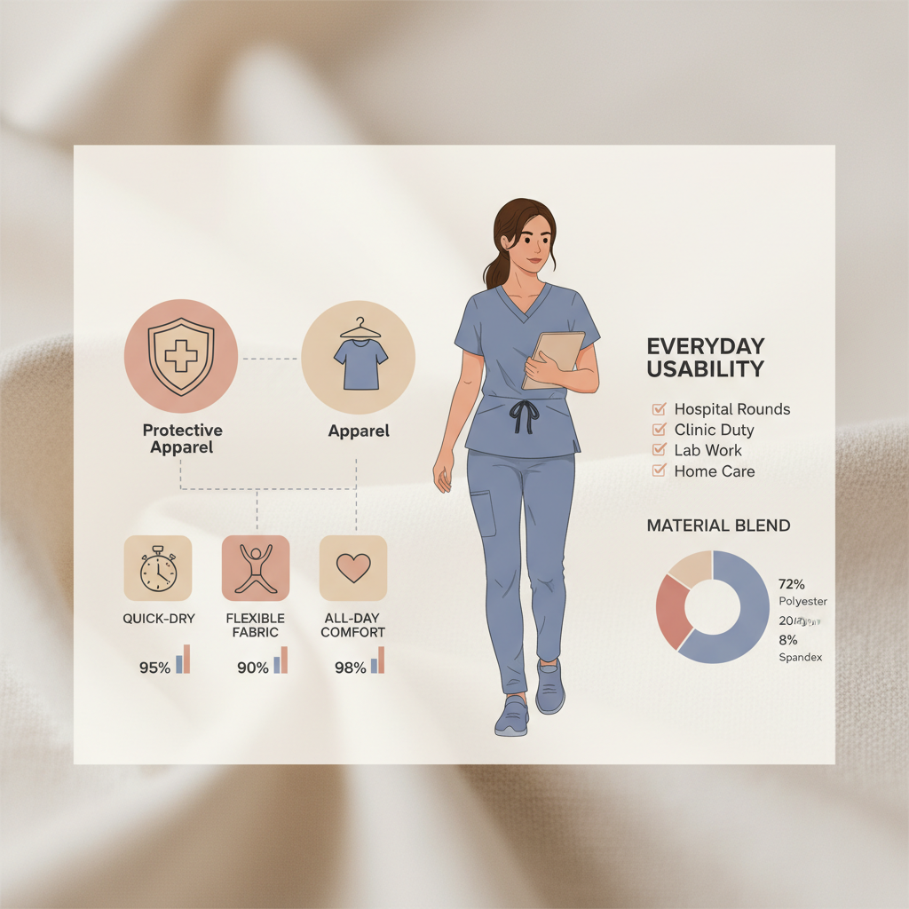 Fitted Scrubs Women Enhance Comfort and Performance in Healthcare Settings