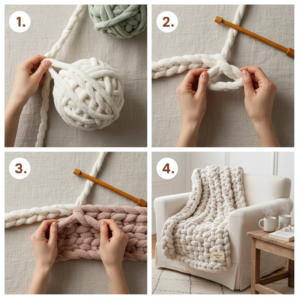 The Rise of Big Chunky Yarn A Modern Crafting Revolution