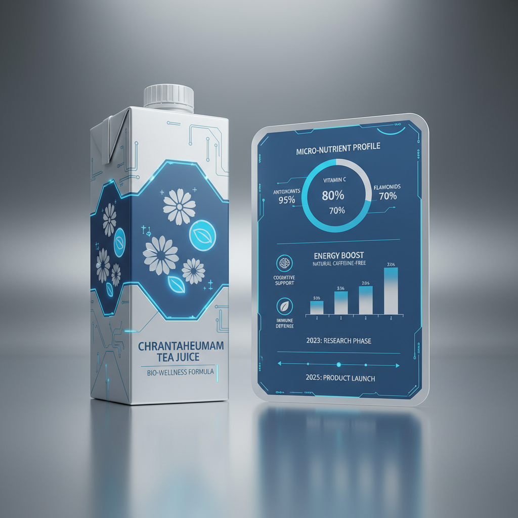 Chrysanthemum Tea Juice Box Enhances Construction Site Hydration and Productivity